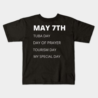 May 7th holidays Kids T-Shirt